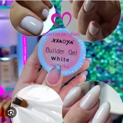 Builder gel xiaoya blanco lechoso