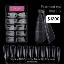 Caja d 100 moldes stiletto