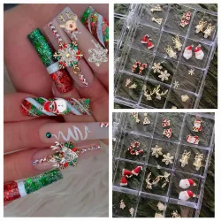 Caja de 12 joyas de navidad