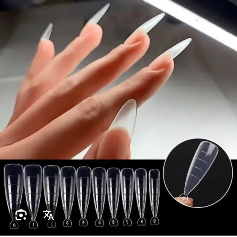 Caja de 120 moldes dual stiletto