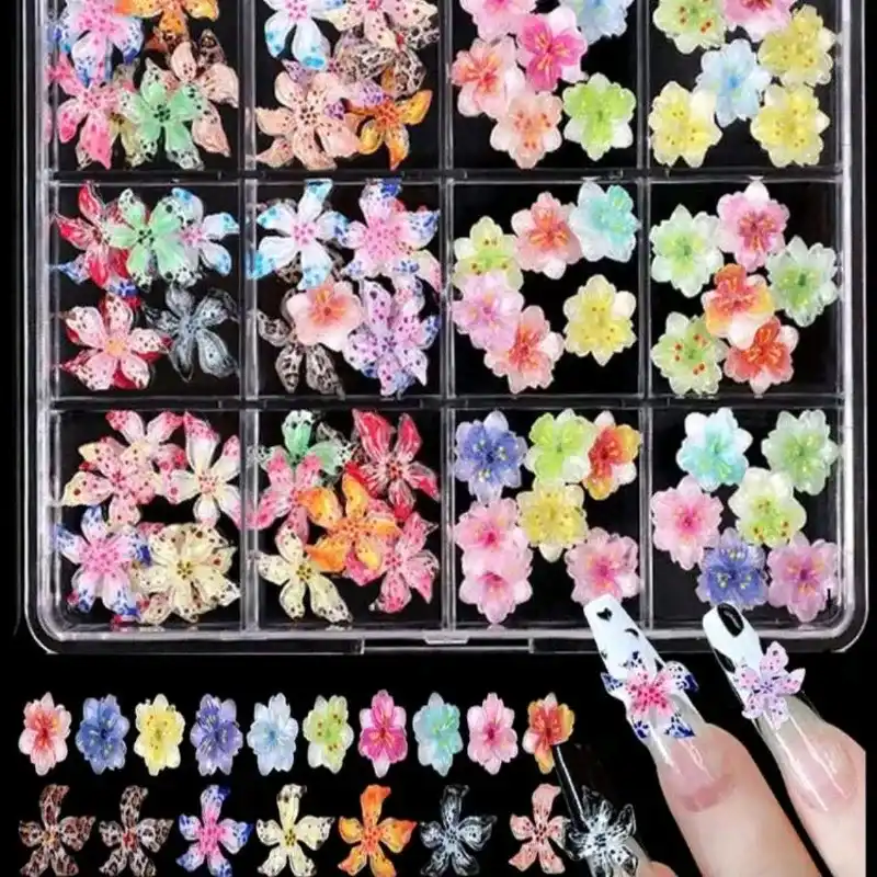 Caja de 30 parejas de flores