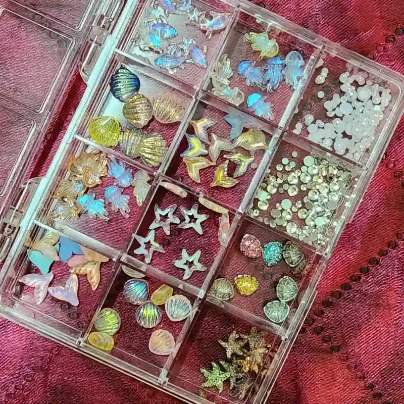 Caja de decoración de mar