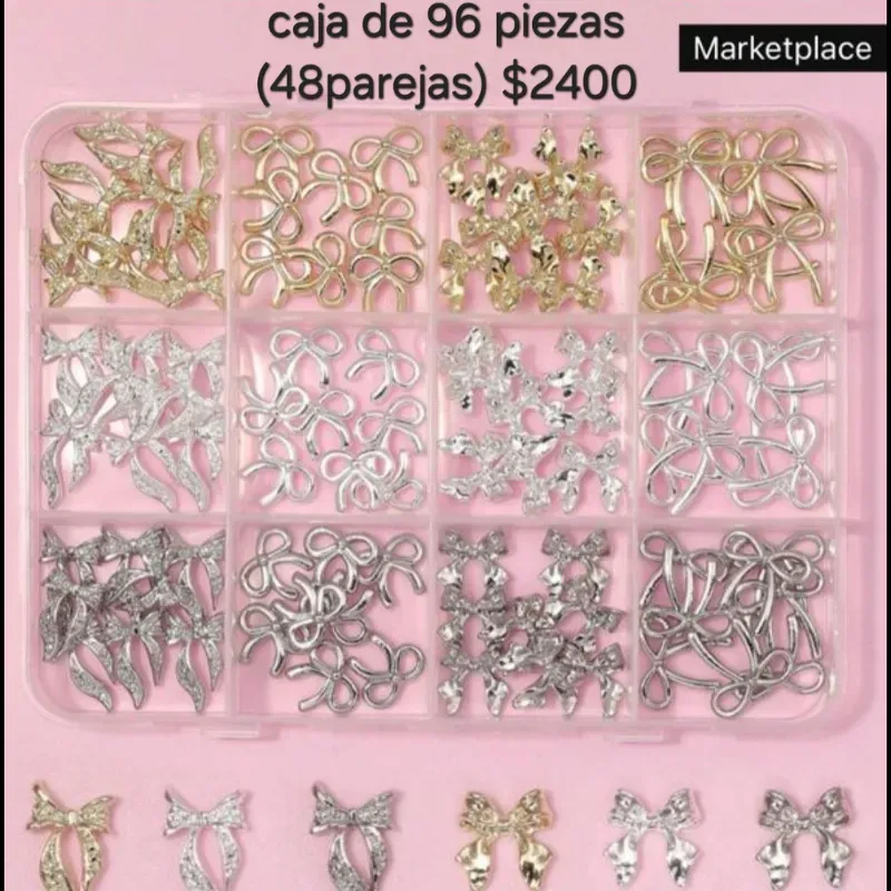 Caja de lazos de metal