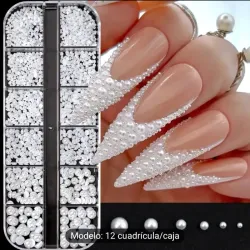 Caja de medias perlas