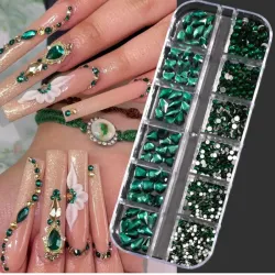 Caja de pideras verdes