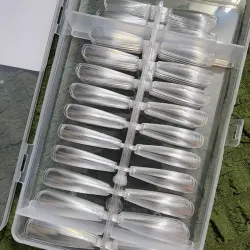 Caja de tips soft gel coffin