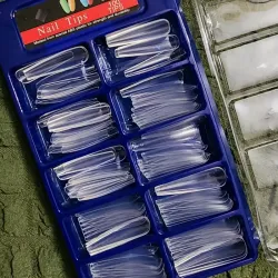 Caja de tips soft gel coffin