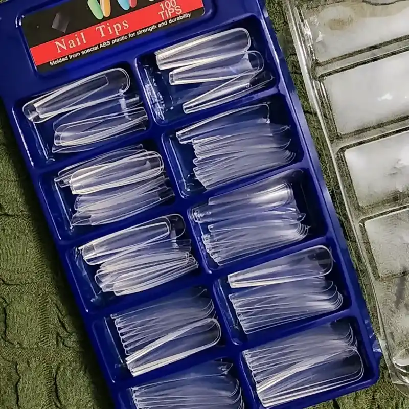 Caja de tips soft gel coffin