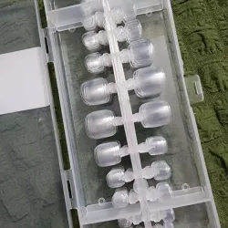 Caja de tips soft gel para los pies