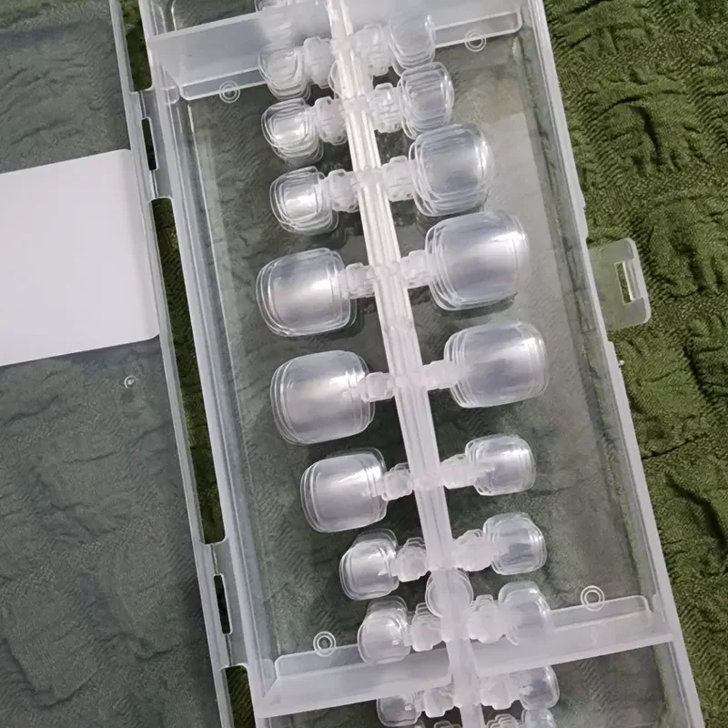 Caja de tips soft gel para los pies
