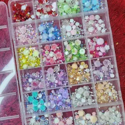 Caja grande de rosas