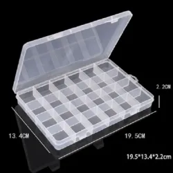 Caja organizadora de 24 divisiones 