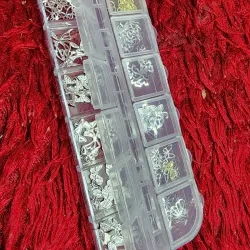 Caja de mariposas de metal