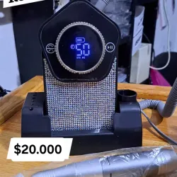 Drill recargable profesional Negro