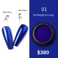 Efecto espejo azul 
