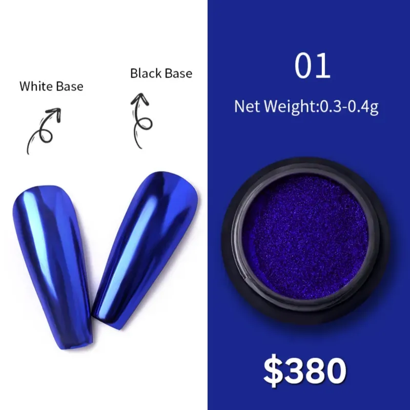 Efecto espejo azul 