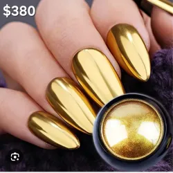 Efecto espejo dorado