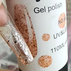 Escarcha oro rosa Yisi (para embasar)