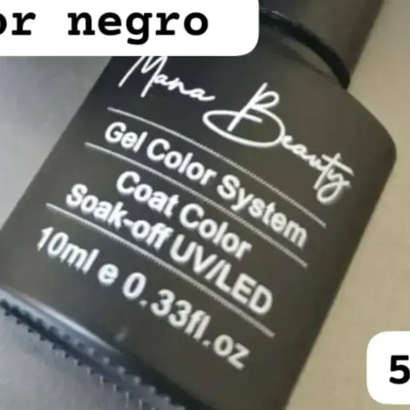 Esmalte negro 