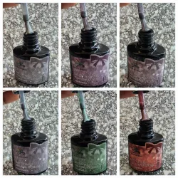 Esmalte ojo de gato galaxia estelar gama D