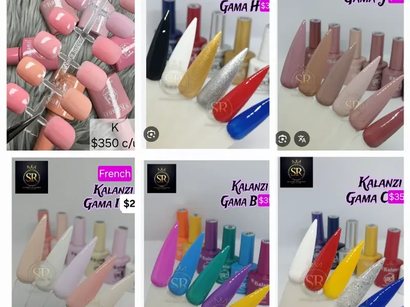 ESMALTES DE GEL SOLO POR GAMAS