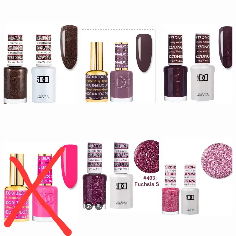 Esmaltes DND 
