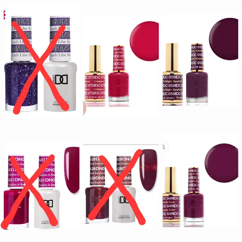 Esmaltes DND 
