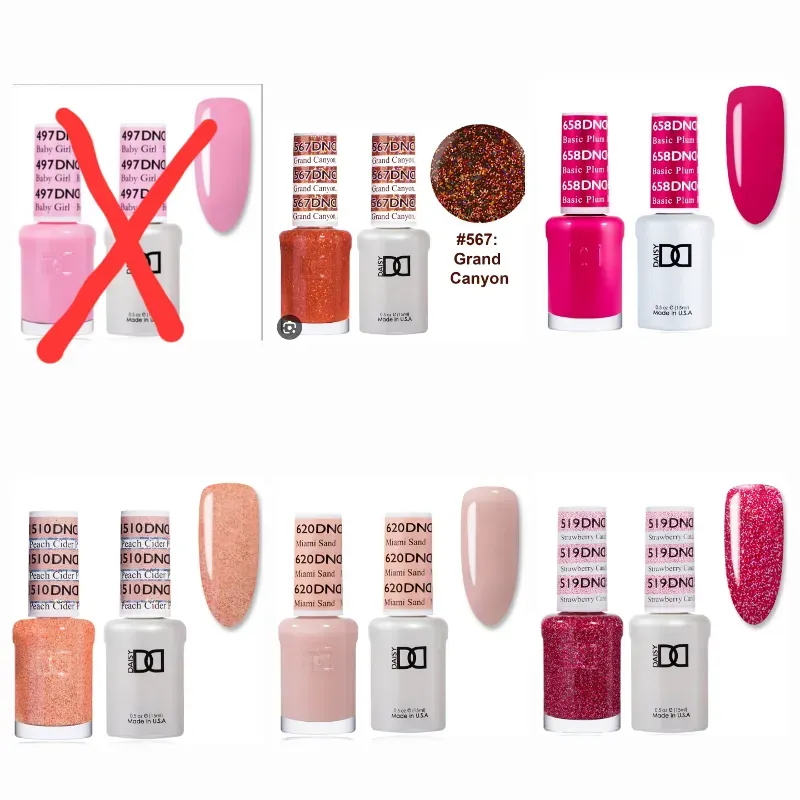 Esmaltes DND 