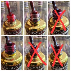 Esmaltes DND rojos 