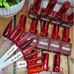 Esmaltes JR rojos