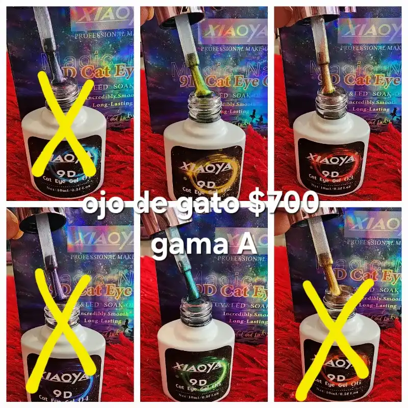 Esmaltes ojo de gato