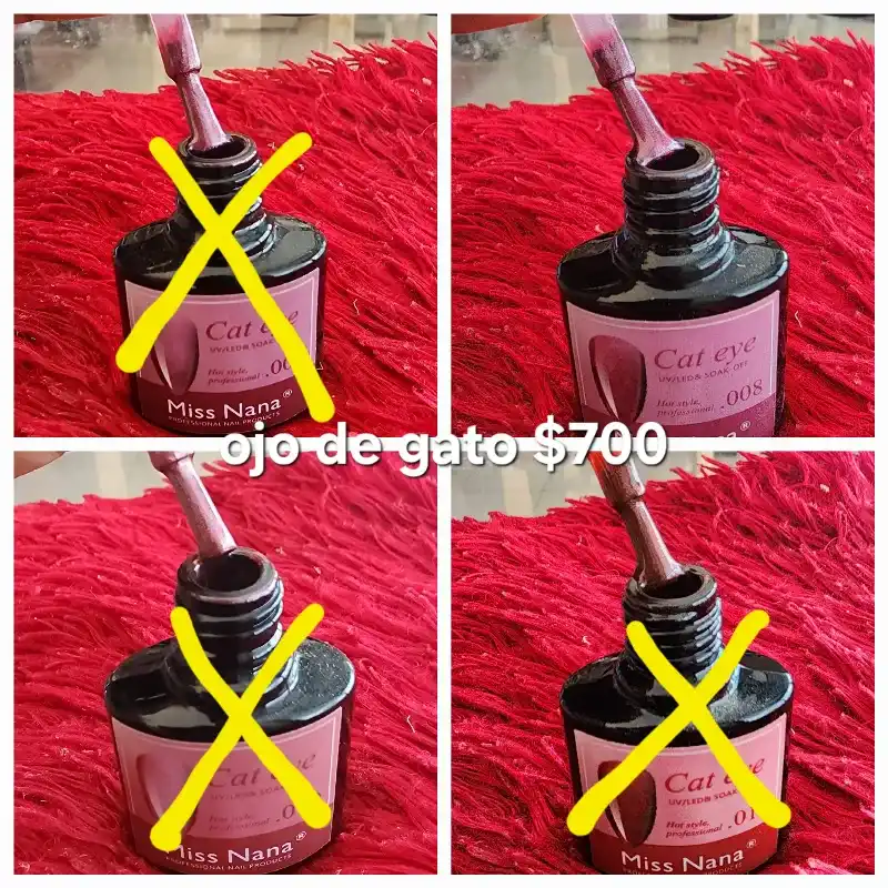 Esmaltes ojo de gato