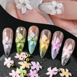 Flores de orquideas por parejas