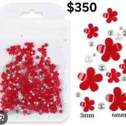 Flores de recina roja