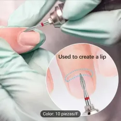 Fresa flama banda roja