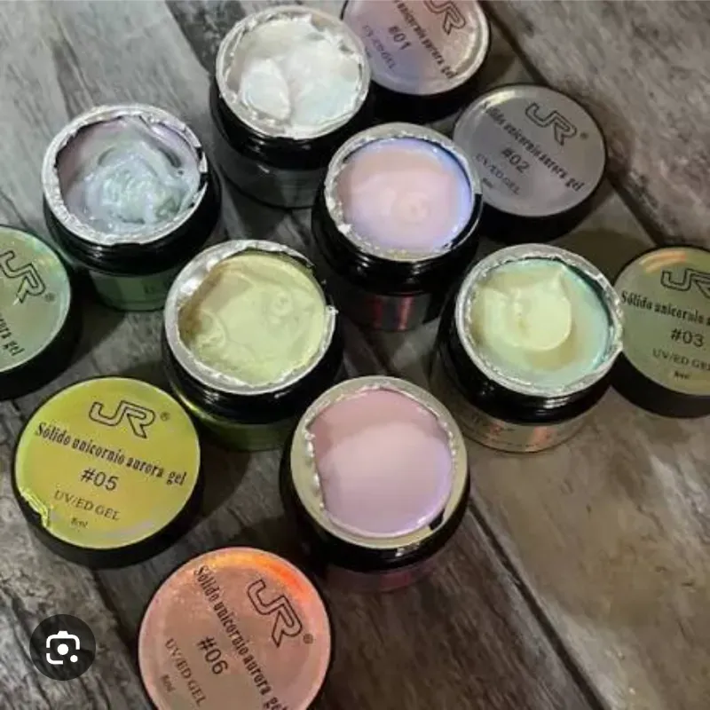Gel unicornio aurora sólido JR