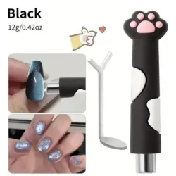 Set d imán cilíndrico para ojo de gato con pieza para corazón 