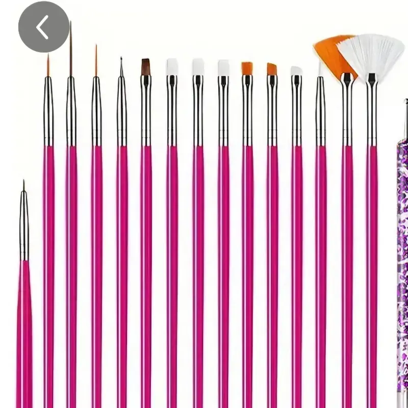 Juego de 15 pinceles