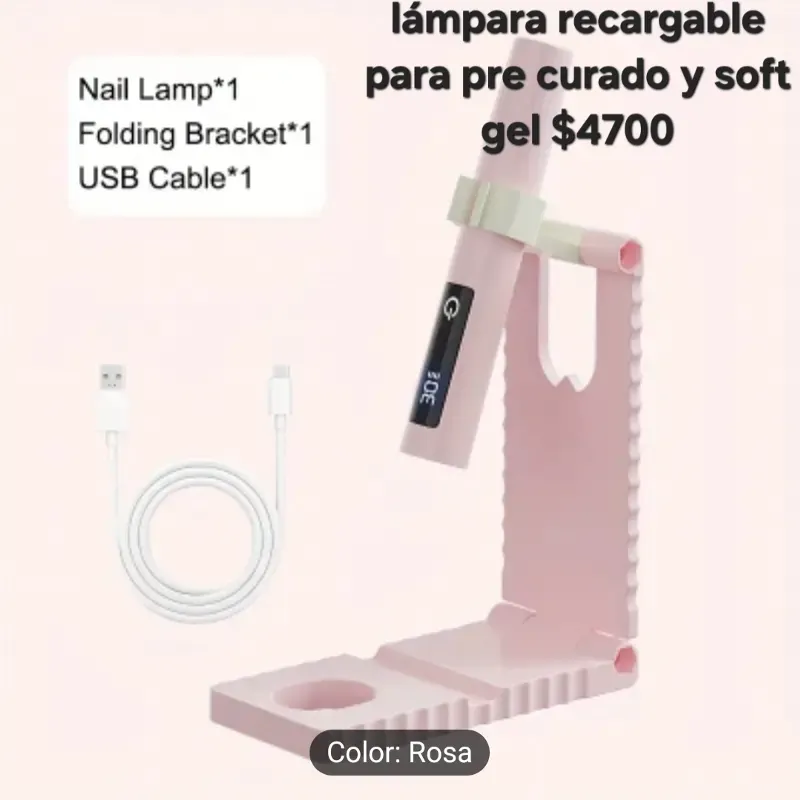 Lámpara recargable 