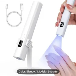 Lámpara recargable con soporte 