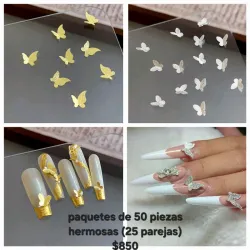 Mariposas de metal