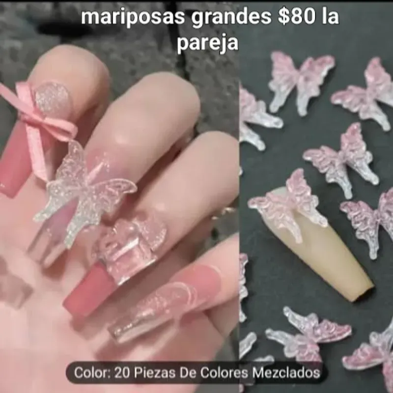 Mariposas por parejas 