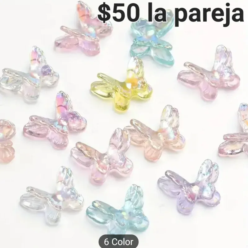 Mariposas por parejas 