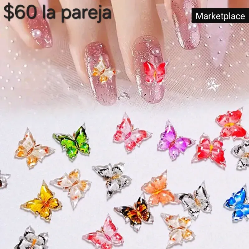 Mariposas por parejas 