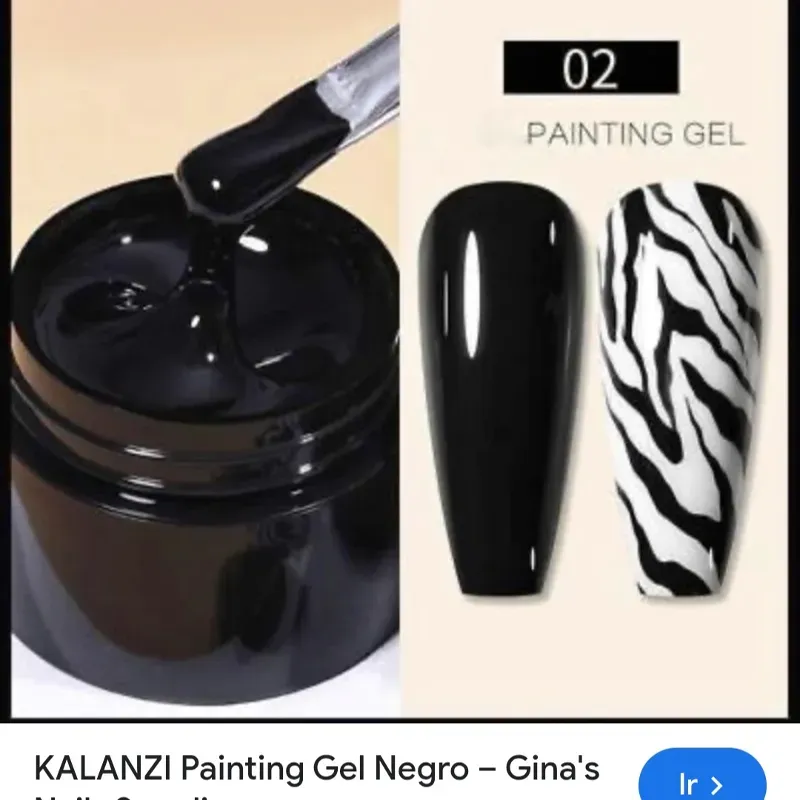 Painting gel negro Kalanzi 