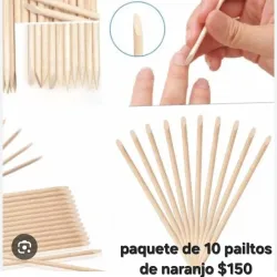 Paquete de palito de naranjo 
