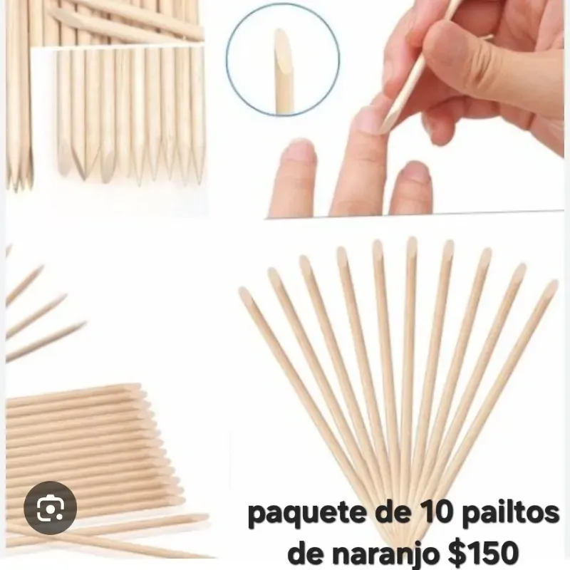 Paquete de palito de naranjo 