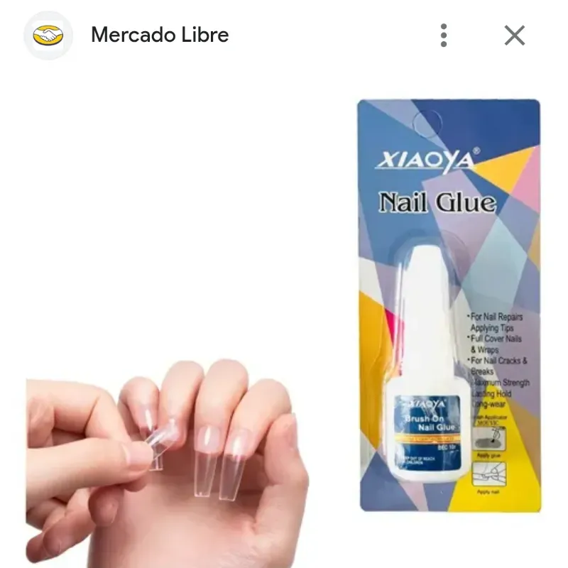 Pegamento de brocha para tips