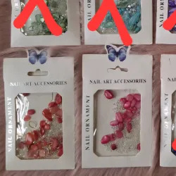 Piedras nácar con perlas