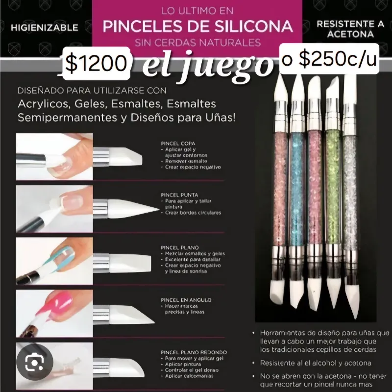 Pincel de goma 